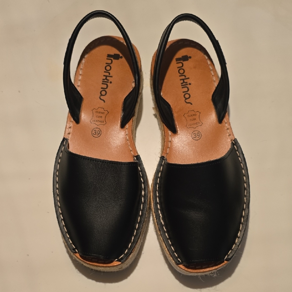 Black Women's Espadrille Slingbacks